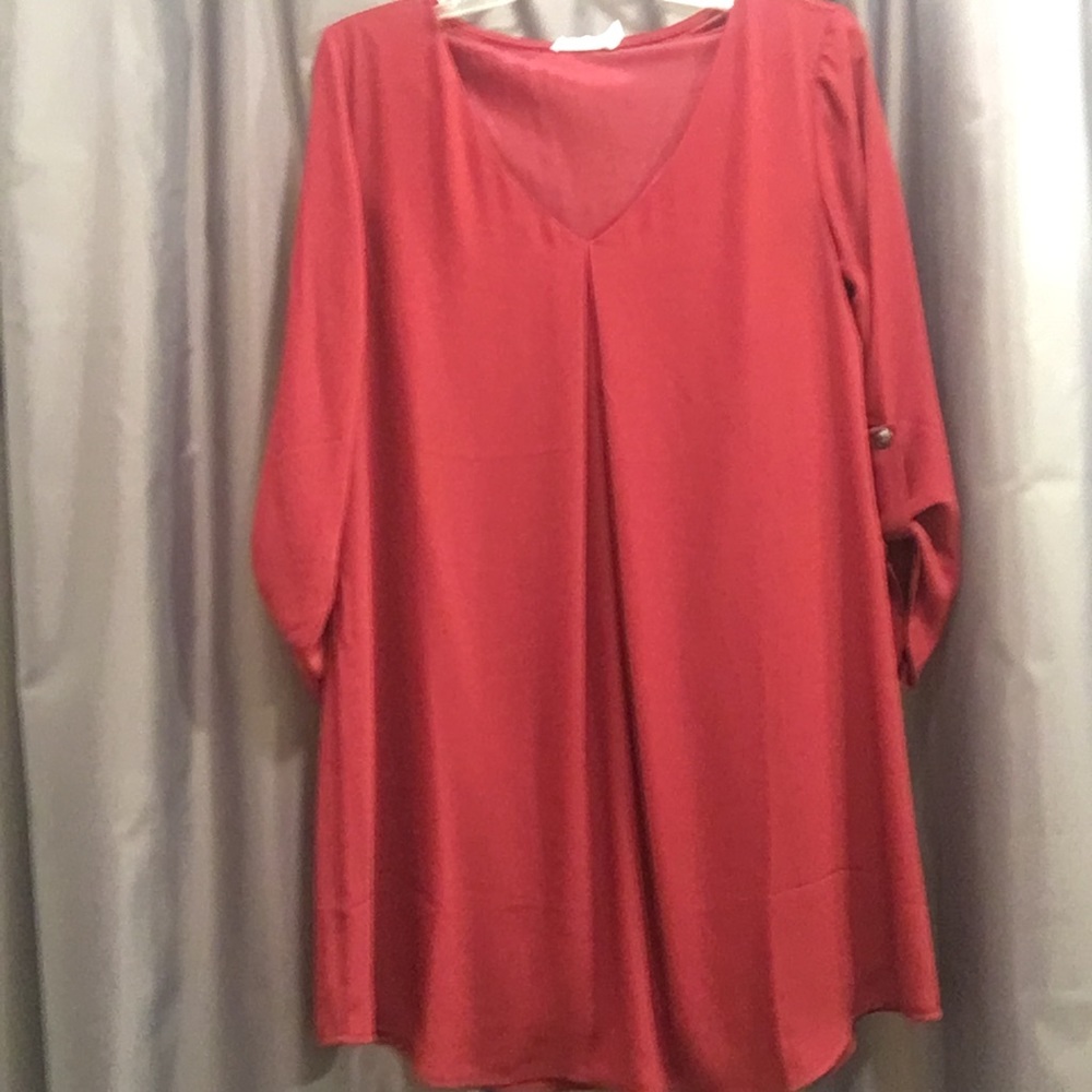 Maroon dress